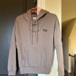 𝗞𝗲𝗻𝗱𝗮𝗹𝗹 & 𝗞𝘆𝗹𝗶𝗲 Brown Hooded Sweatshirt Size Large